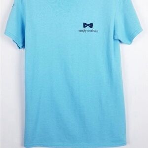 Simply Southern Preppy Short Sleeve Top adult small